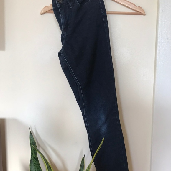 Madewell Skinny Skinny Ankle in Dark Wash - Picture 2 of 3